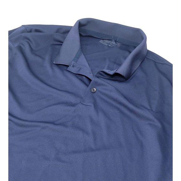 Nike Golf Standard Fit Polo Shirt Navy Blue Short Sleeve Size XL‎ - Picture 5 of 5